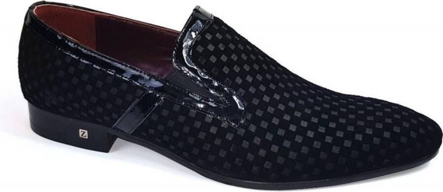 Zerba Heren Instappers Bruin Nubuck leer- Evello