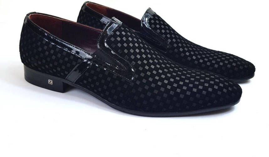 Zerba Heren Instappers Bruin Nubuck leer- Evello