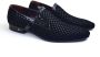 Zerba Heren Instappers Loafers Zwart Leer Attinata - Thumbnail 3