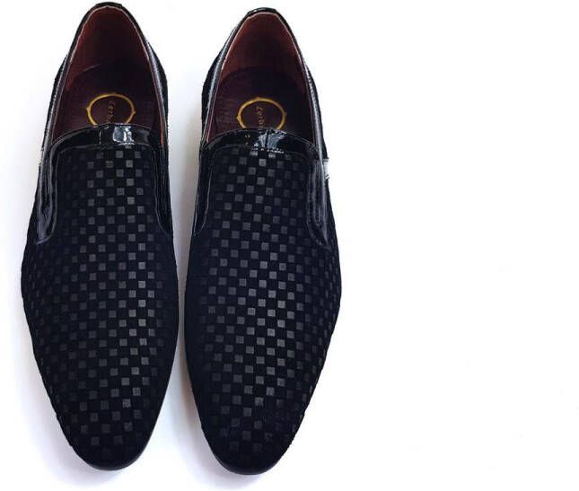 Zerba Heren Instappers Bruin Nubuck leer- Evello