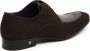 Zerba Heren Sneakers Veterschoenen Blauw Groen Leer Camaior - Thumbnail 3