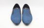 Zerba Heren Instappers Loafers Blauw Leer Nubuck- Montella - Thumbnail 6