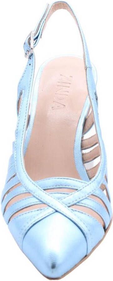 Zinda Peep Toe Peep Heel Blue