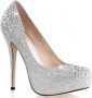 Fabelicious = | DESTINY 06R | 5 Heel 1 Hidden PF Pump Glitter - Thumbnail 2