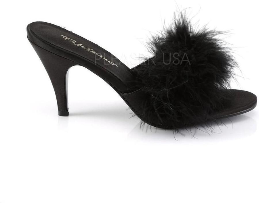 Fabelicious Fabulicious Muiltjes met hak 45 Shoes AMOUR 03 Zwart