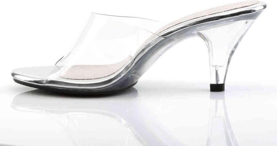 Fabelicious Fabulicious Muiltjes met hak 38 Shoes BELLE 301 Transparant Zilverkleurig - Foto 2