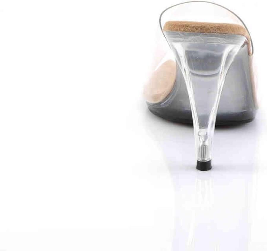 Fabelicious Fabulicious Muiltjes met hak 41 Shoes CARESS 401 Transparant Beige
