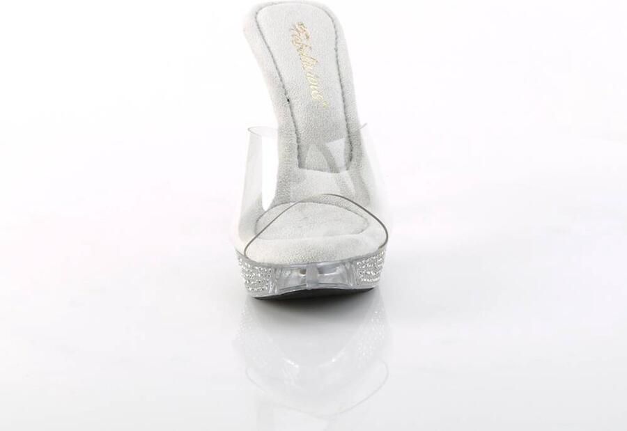 Fabelicious Fabulicious Muiltjes met hak 38 Shoes ELEGANT 401 Transparant