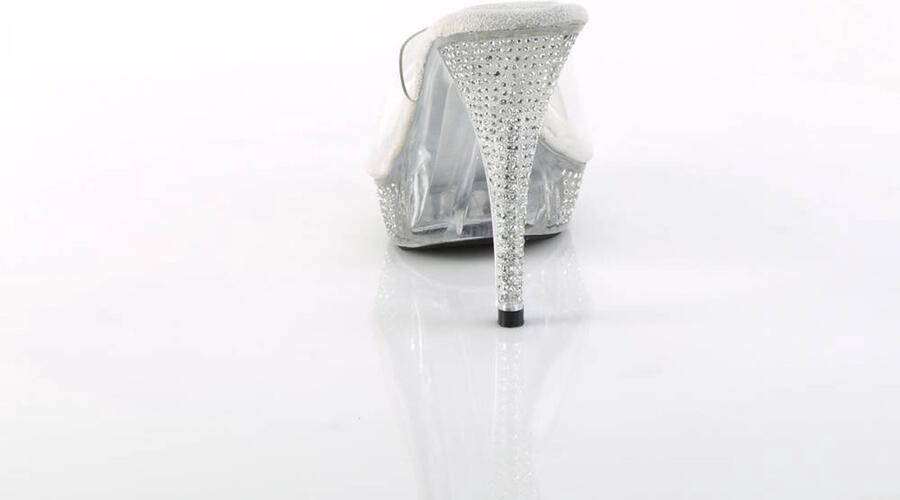 Fabelicious Fabulicious Muiltjes met hak 40 Shoes ELEGANT 401 Transparant - Foto 4