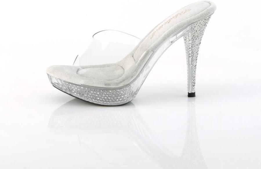 Fabelicious Fabulicious Muiltjes met hak 40 Shoes ELEGANT 401 Transparant - Foto 2