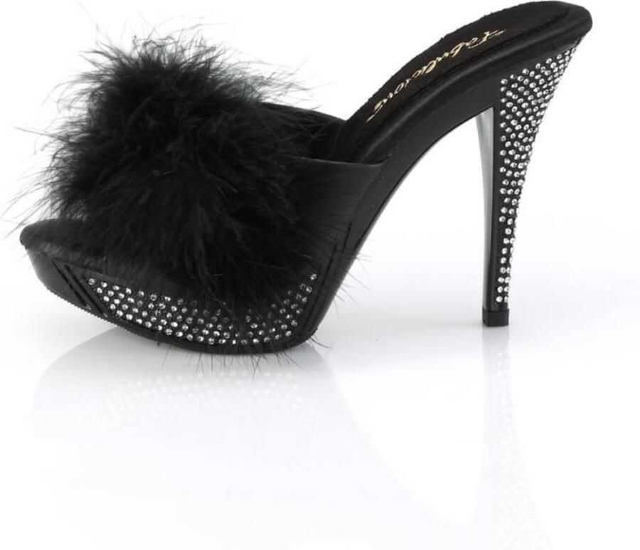 Fabelicious Fabulicious Muiltjes met hak 35 Shoes ELEGANT 401F Zwart - Foto 3