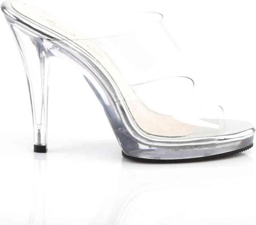 Fabelicious Fabulicious Muiltjes met hak 37 Shoes FLAIR 402 Transparant
