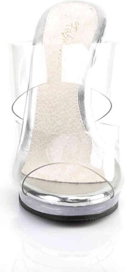 Fabelicious Fabulicious Muiltjes met hak 44 Shoes FLAIR 402 Transparant - Foto 4