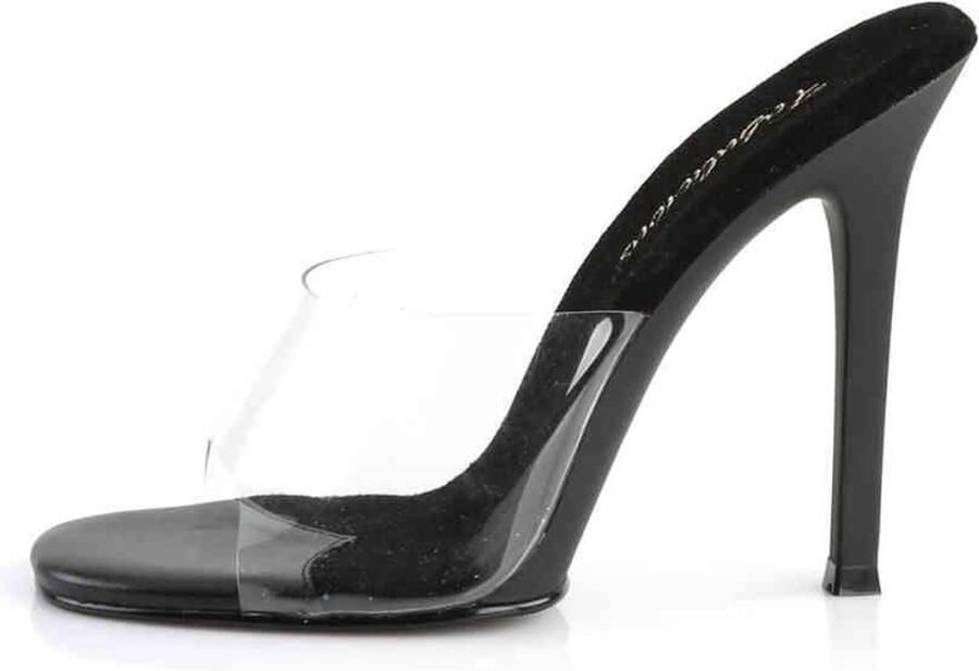 Fabelicious Fabulicious Muiltjes met hak 37 Shoes GALA 01 Zwart Transparant - Foto 2