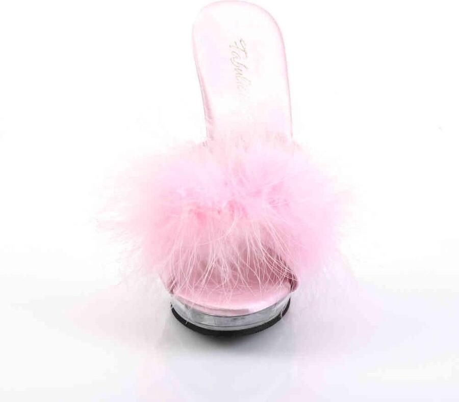 Fabelicious Fabulicious Muiltjes met hak 38 Shoes LIP 101 8 Roze