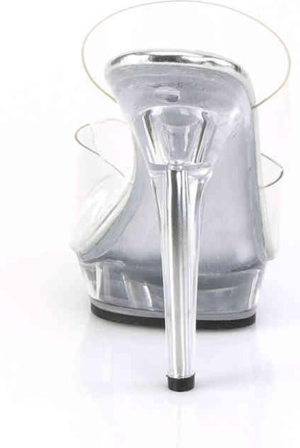 Fabelicious Fabulicious Muiltjes met hak 45 Shoes LIP 102 Transparant - Foto 3
