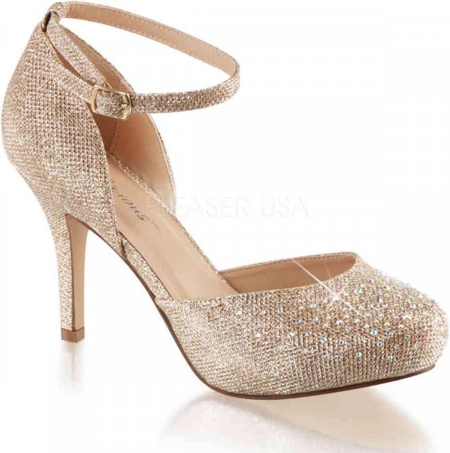 Fabelicious Fabulicious Hoge hakken 35 Shoes COVET 03 Goudkleurig