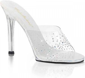 Fabelicious Fabulicious Muiltjes 39 Shoes GALA 01SD Paaldans schoenen Transparant