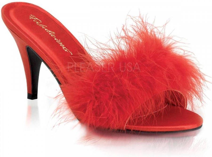 Fabelicious Fabulicious Muiltjes met hak 35 Shoes AMOUR 03 Rood