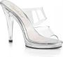 Fabelicious Fabulicious Muiltjes met hak 39 Shoes FLAIR 402 Transparant - Thumbnail 1