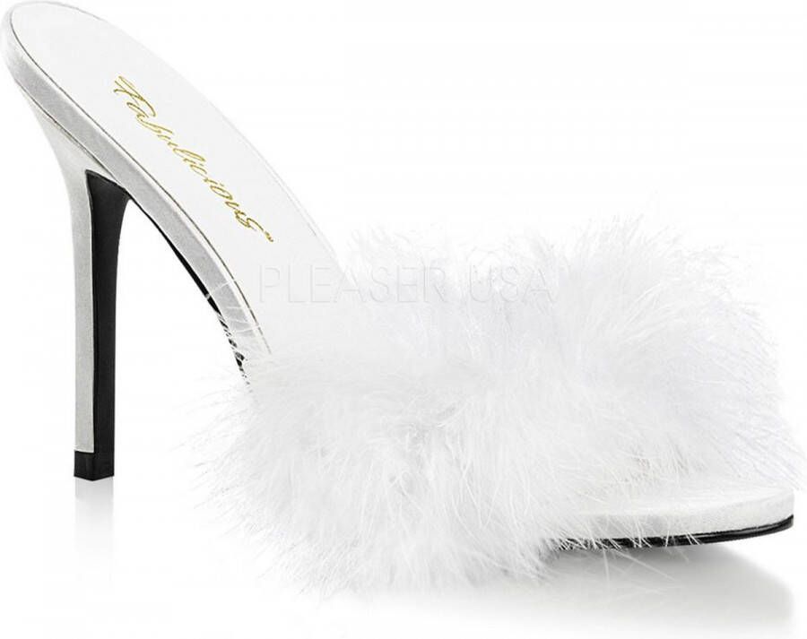 Fabelicious Fabulicious Muiltjes met hak 47 Shoes CLASSIQUE 01F Wit