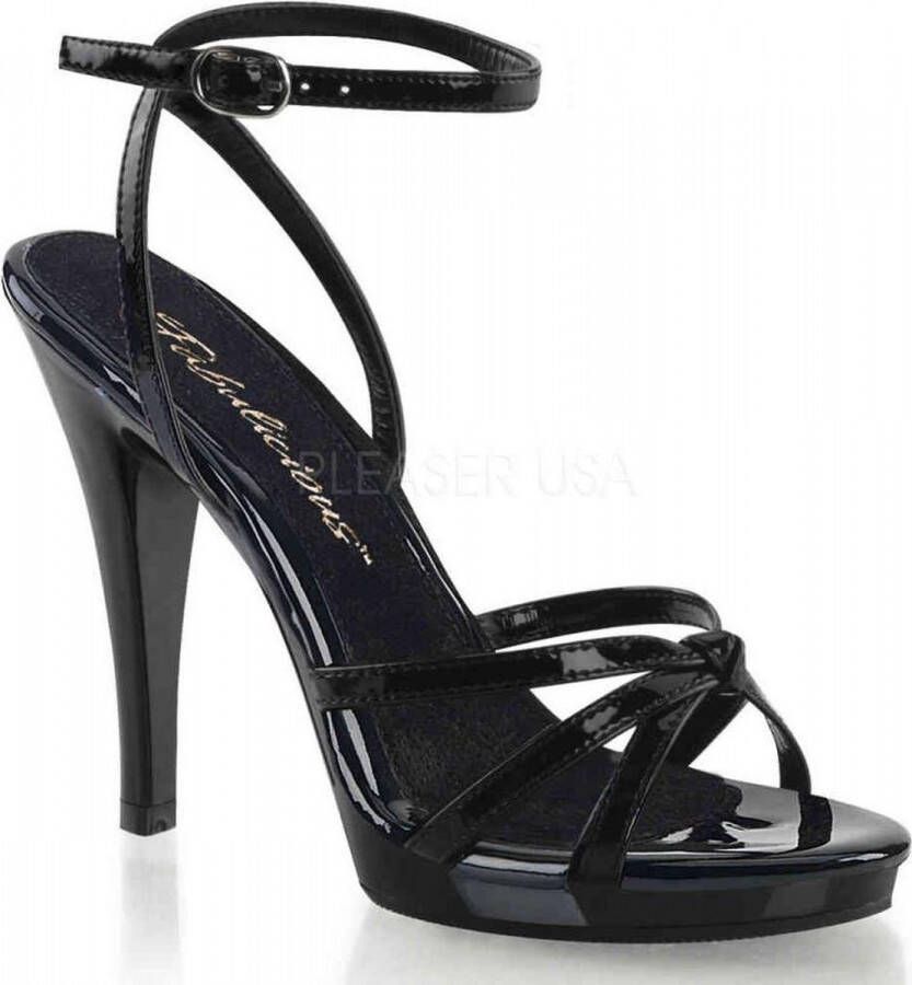 Fabelicious Fabulicious Sandaal met enkelband 35 Shoes FLAIR 436 Zwart