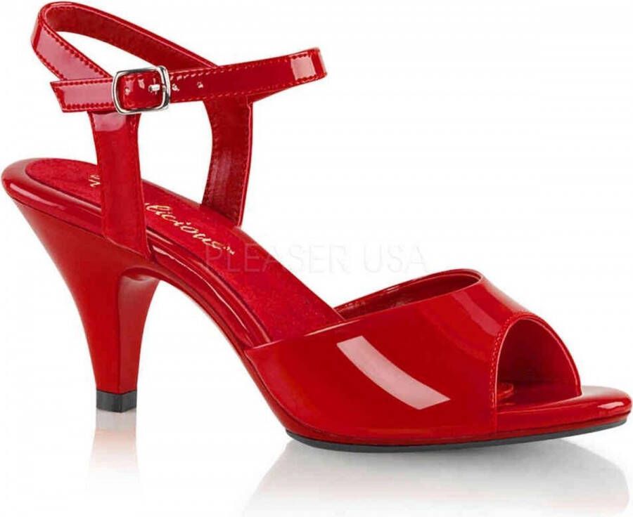Fabelicious Fabulicious Sandaal met enkelband 37 Shoes BELLE 309 Rood