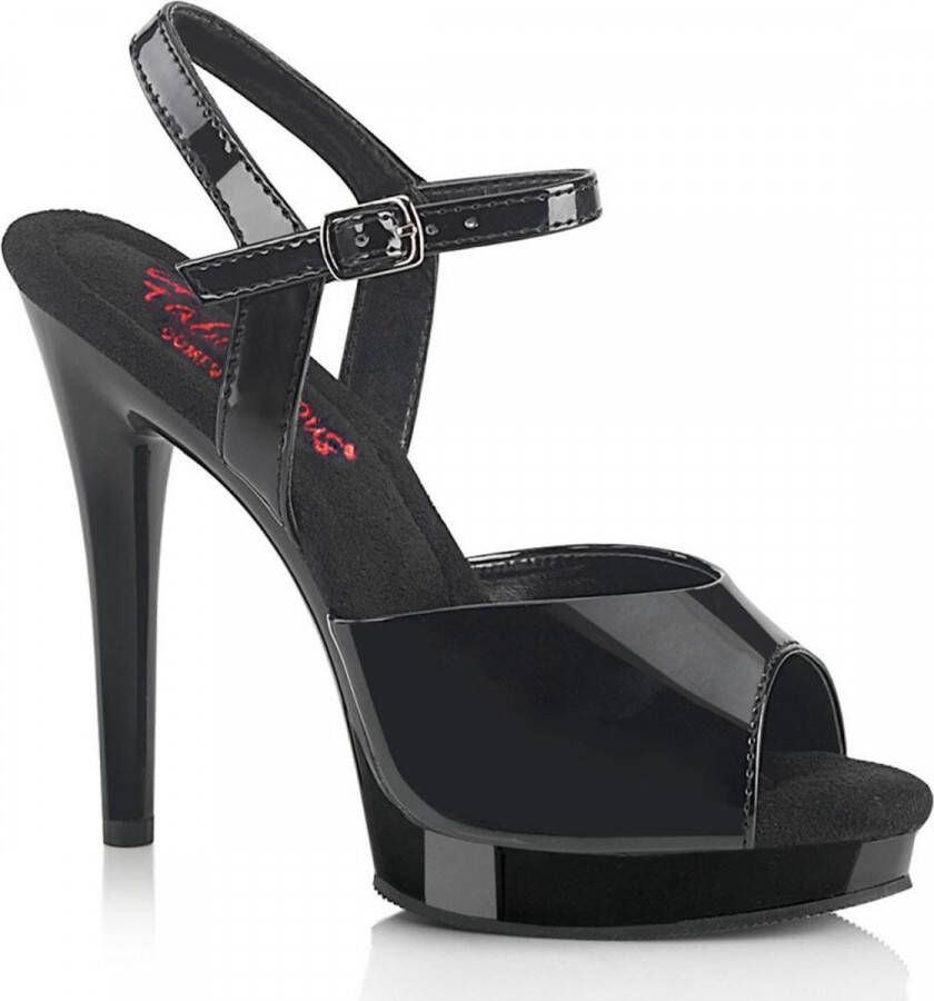 Fabelicious Fabulicious GLORY-509 Sandaal met enkelband 37 Shoes Zwart