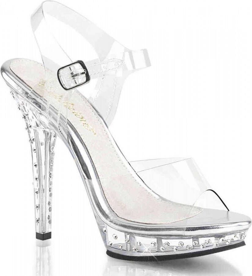 Fabelicious Fabulicious Sandaal met enkelband 37 Shoes LIP 108SDT Zwart