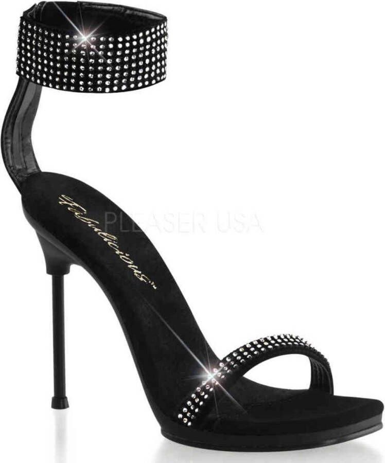 Fabelicious Fabulicious Sandaal met enkelband 39 Shoes CHIC 40 Zwart - Foto 1