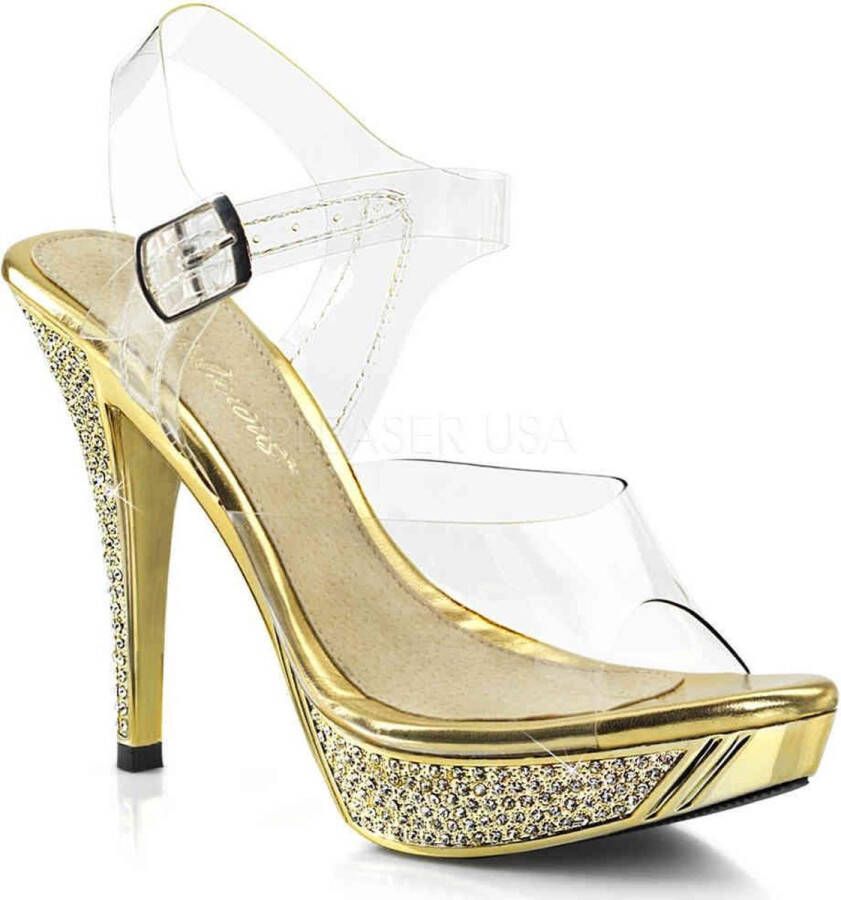 Fabelicious Fabulicious Sandaal met enkelband 36 Shoes ELEGANT 408 Zwart - Foto 1