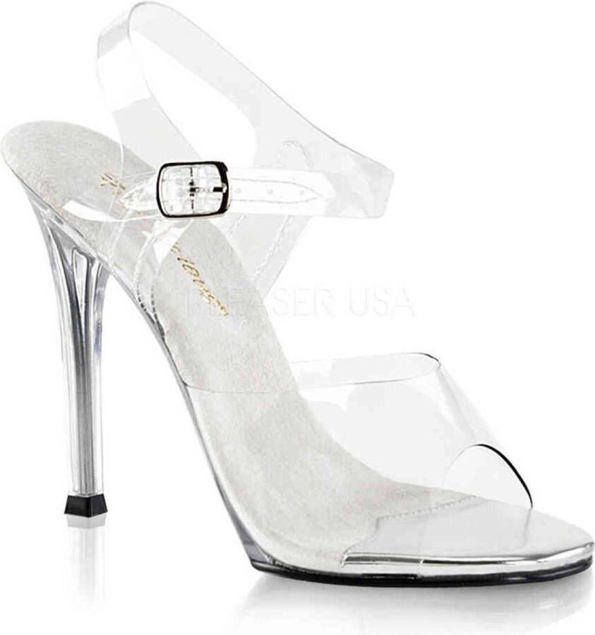 Fabelicious Fabulicious Sandaal met enkelband 35 Shoes GALA 08 Transparant Zilverkleurig - Foto 1
