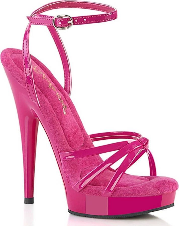 Fabelicious Fabulicious Sandaal met enkelband Paaldans schoenen 44 Shoes SULTRY 638 Roze