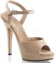 Fabelicious = | LIP 109 | 5 Heel 3 4 PF Ankle Strap Sandal - Thumbnail 1