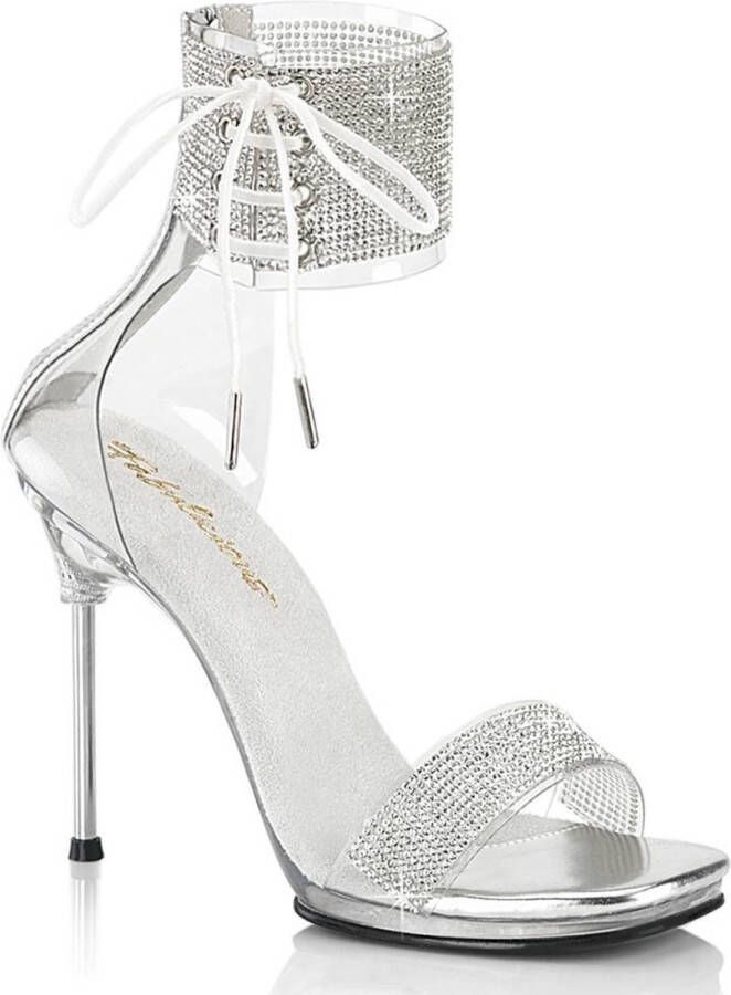 Fabulicious CHI Sandaal met enkelband 40 Shoes Transparant