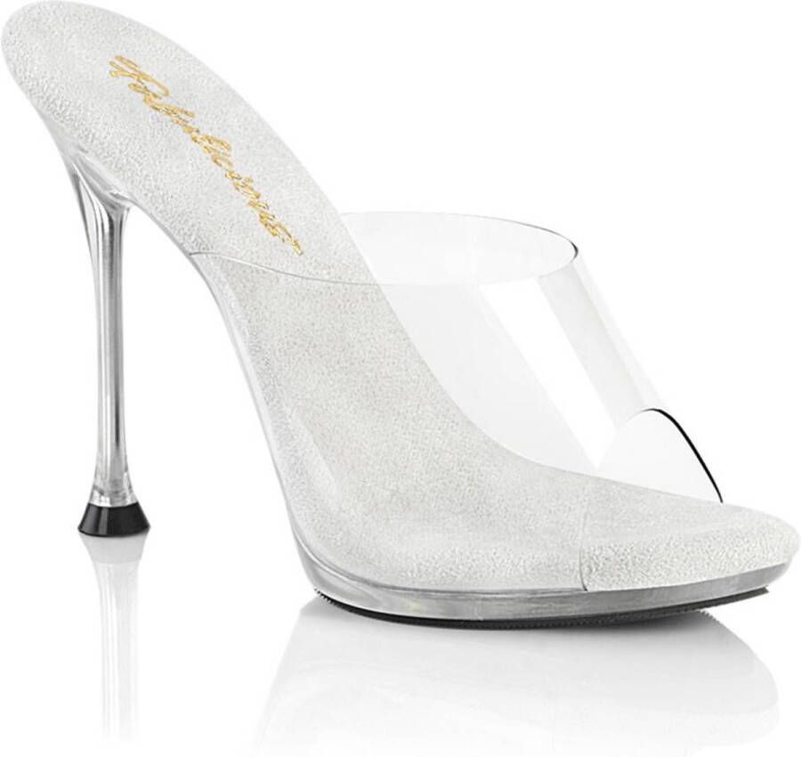 Fabulicious CUPID-401 Muiltjes met hak 38 Shoes Transparant