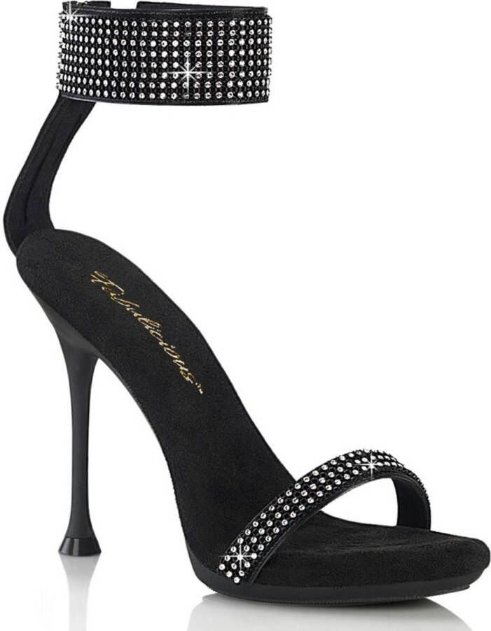 Fabulicious Cupid-440 Sandaal met enkelband 37 Shoes Zwart