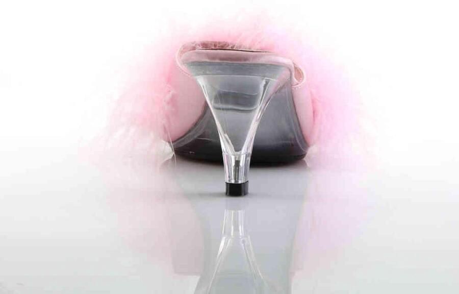 Fabelicious Fabulicious Muiltjes met hak 44 Shoes BELLE 301F Roze - Foto 2