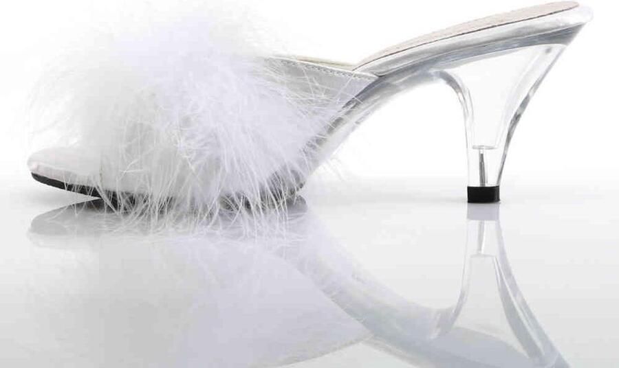 Fabelicious Fabulicious Muiltjes met hak 45 Shoes BELLE 301F Wit - Foto 4