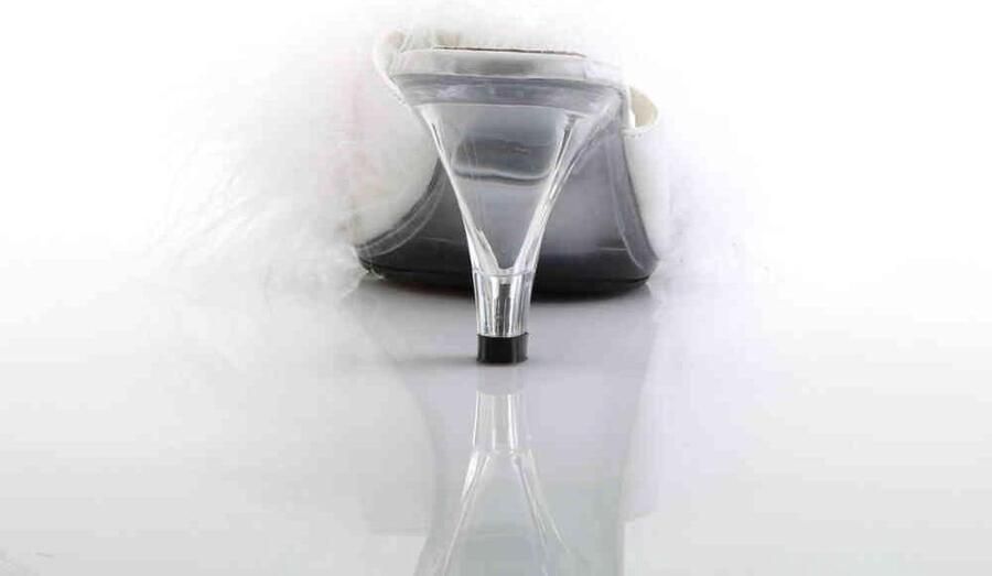 Fabelicious Fabulicious Muiltjes met hak 45 Shoes BELLE 301F Wit - Foto 5