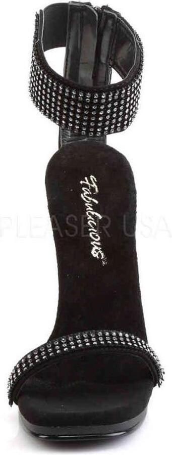 Fabelicious Fabulicious Sandaal met enkelband 38 Shoes CHIC 40 Zwart - Foto 2