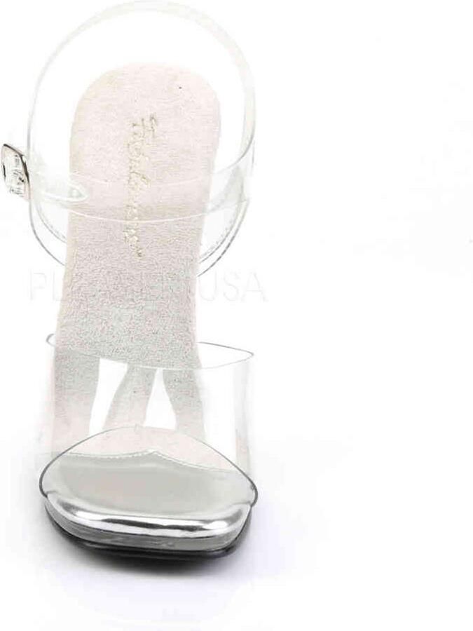 Fabelicious Fabulicious Sandaal met enkelband 40 Shoes CHIC 08 Transparant - Foto 3