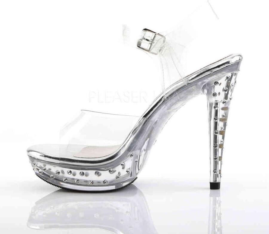 Fabelicious Fabulicious Sandaal met enkelband 42 Shoes COCKTAIL 508SDT Wit - Foto 3