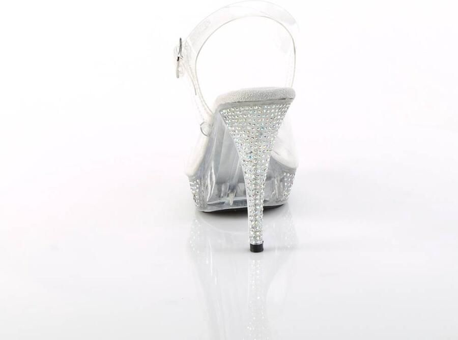 Fabelicious Fabulicious Sandaal met enkelband 36 Shoes ELEGANT 408 Transparant - Foto 4