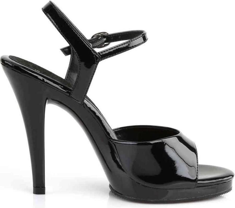 Fabelicious Fabulicious Sandaal met enkelband 42 Shoes FLAIR 409 Zwart