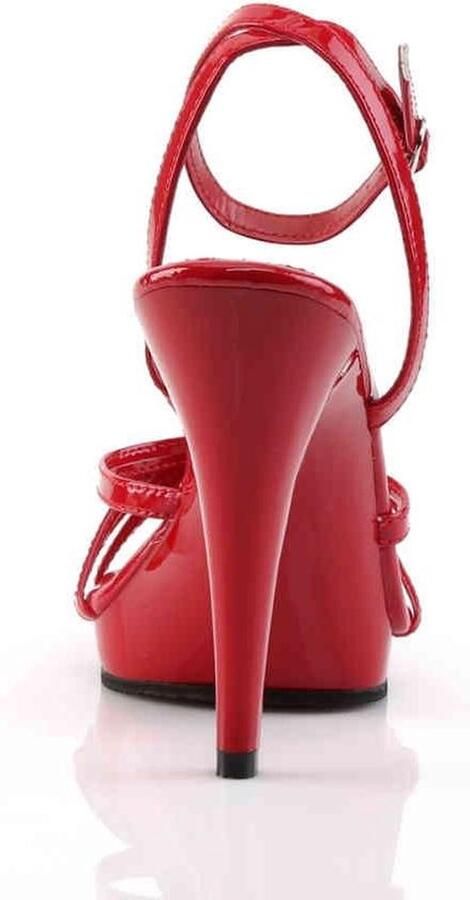 Fabelicious Fabulicious Sandaal met enkelband FLAIR-436 Rood - Foto 4