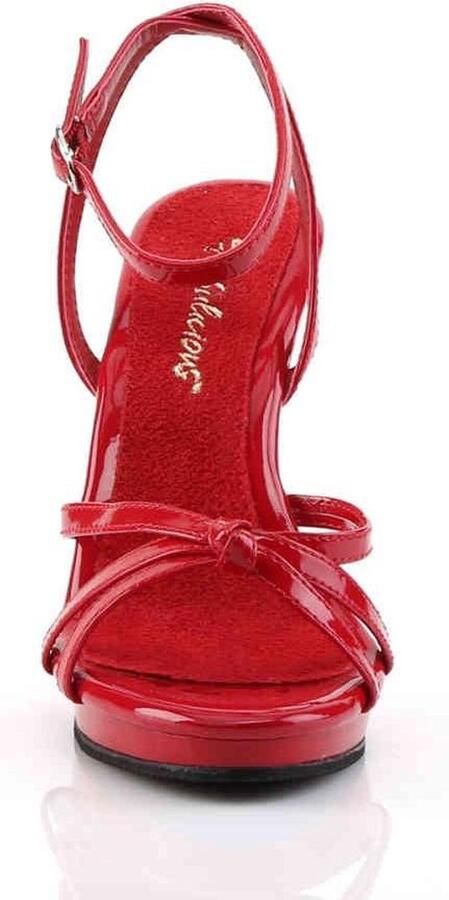 Fabelicious Fabulicious Sandaal met enkelband FLAIR-436 Rood - Foto 5