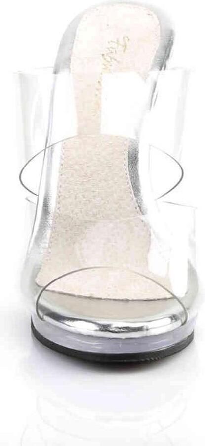 Fabelicious Fabulicious Muiltjes met hak 40 Shoes FLAIR 402 Transparant - Foto 5