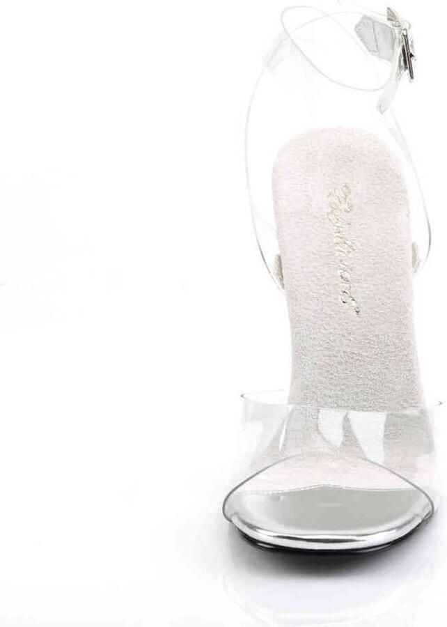 Fabelicious Fabulicious Sandaal met enkelband 36 Shoes GALA 06 Transparant Zilverkleurig - Foto 3