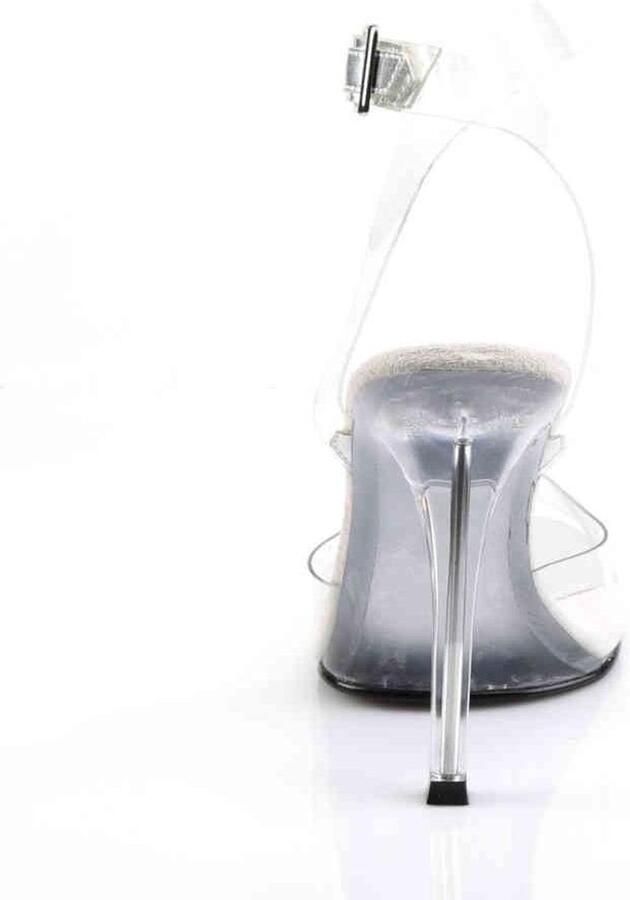 Fabelicious Fabulicious Sandaal met enkelband 36 Shoes GALA 06 Transparant Zilverkleurig - Foto 4